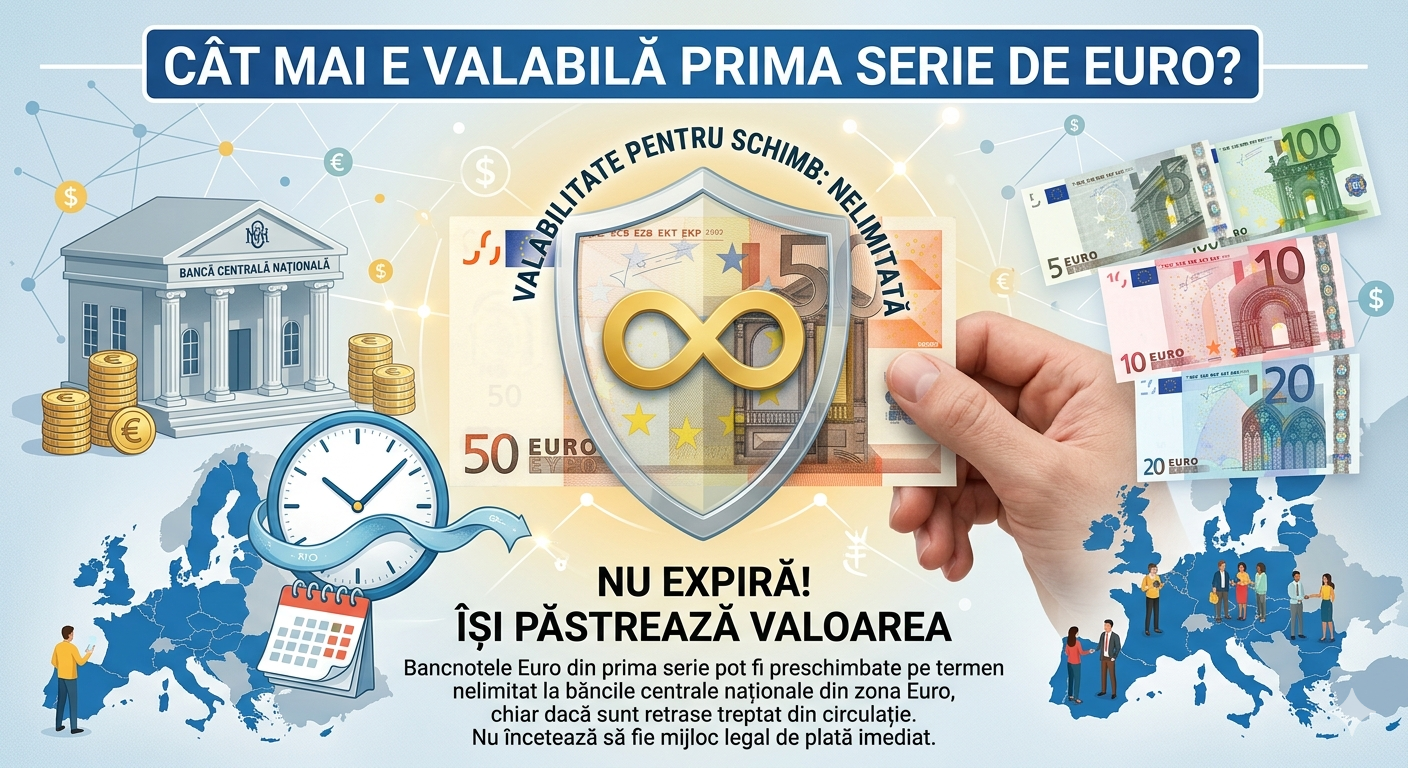 Prima serie Euro nu expiră